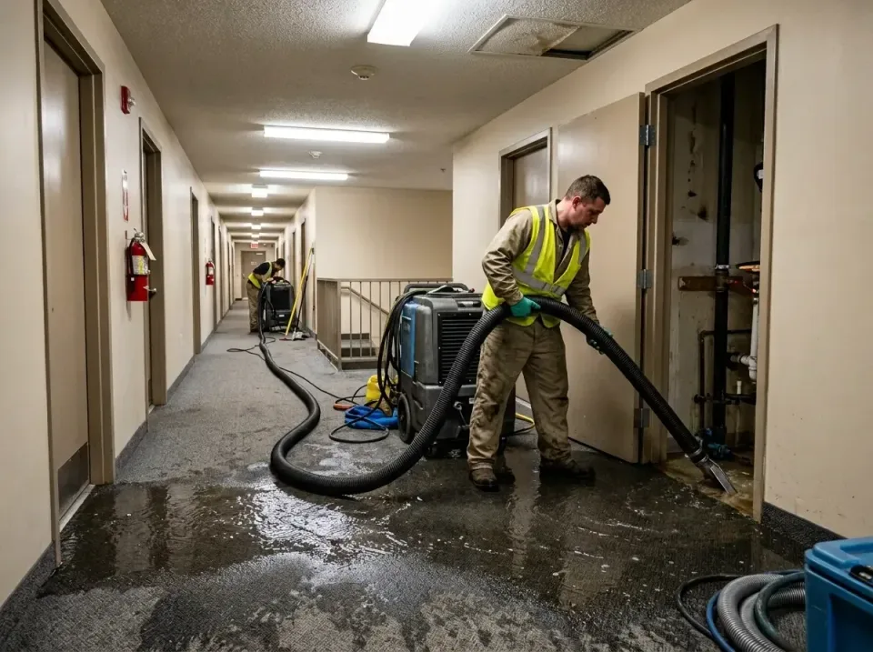 multi-unit-apartment-hallway-f-005 — frequently asked questions, Emergency Burst Pipe Water Extraction & Removal in Fort Kno…